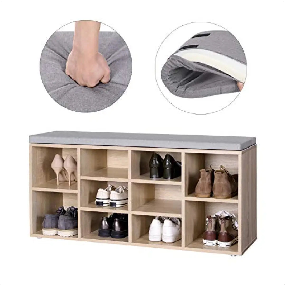 Batų spintelė SM950 - €124 Save 40% 100-200, __label:Pristatymas 5-14 d.d., batu-lentyna, batu-suoliukas, notouch30