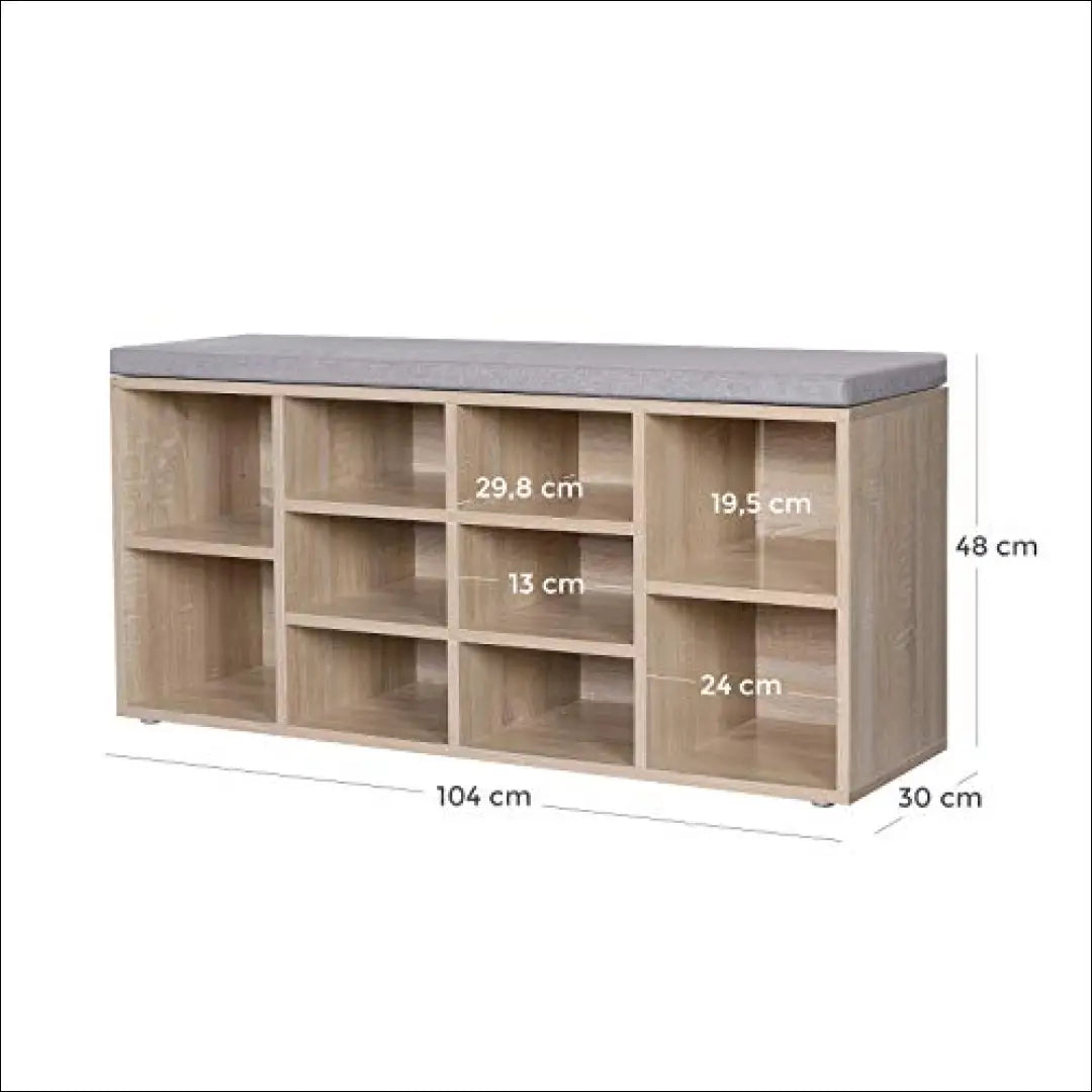 Batų spintelė SM950 - €124 Save 40% 100-200, __label:Pristatymas 5-14 d.d., batu-lentyna, batu-suoliukas, notouch30