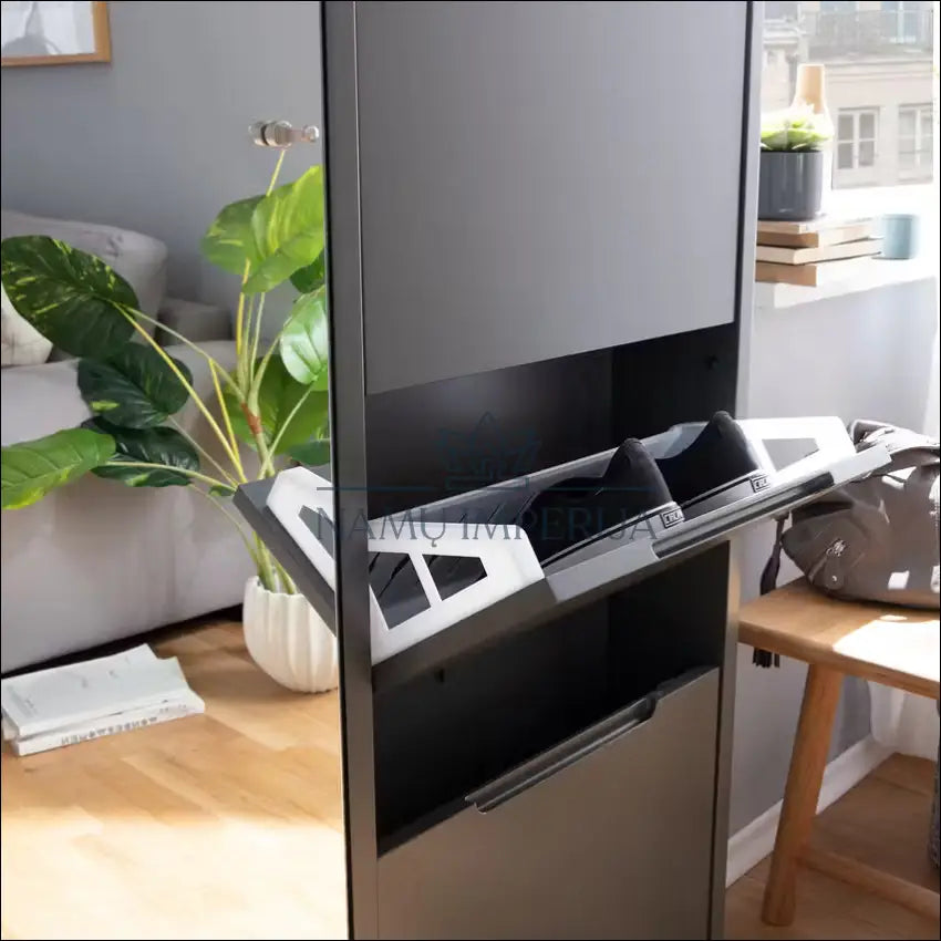Batų spintelė su veidrodžiu KI1320 - €165 Save 50% 100-200, __label:Pristatymas 1-2 d.d., batu-lentyna, batu-spintele,