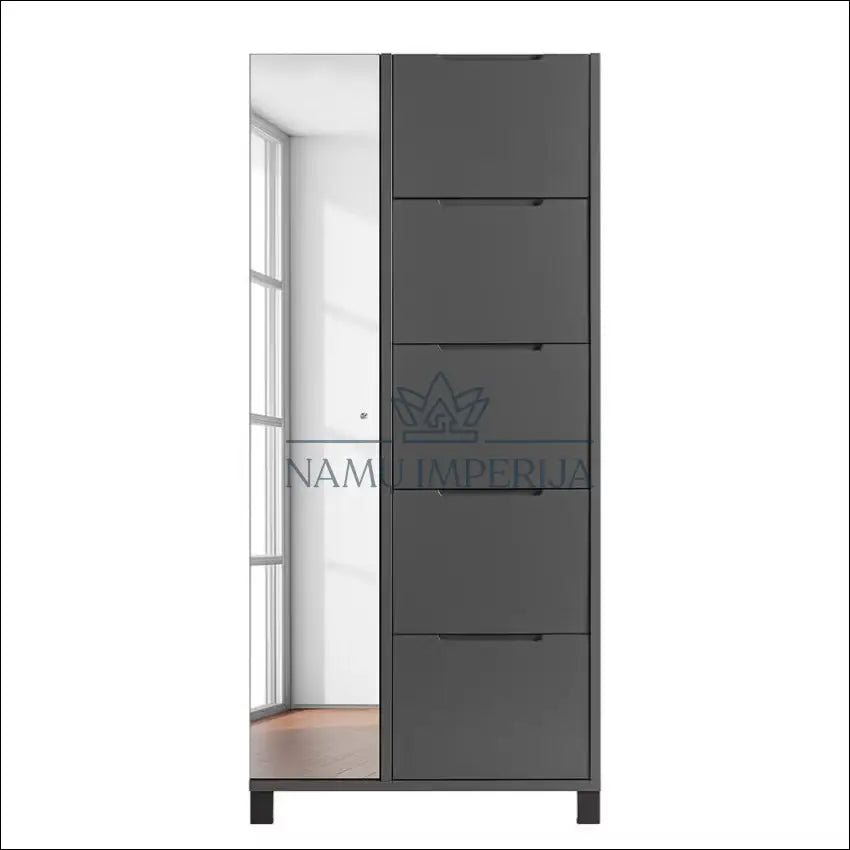 Batų spintelė su veidrodžiu KI1320 - €165 Save 50% 100-200, __label:Pristatymas 1-2 d.d., batu-lentyna, batu-spintele,