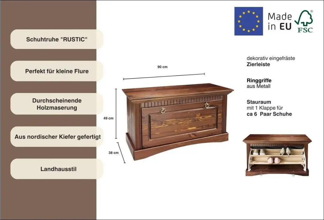 Batų suoliukas KI1770 - €95 Save 50% 50-100, __label:Pristatymas 1-2 d.d., batu-lentyna, batu-spintele, batu-suoliukas