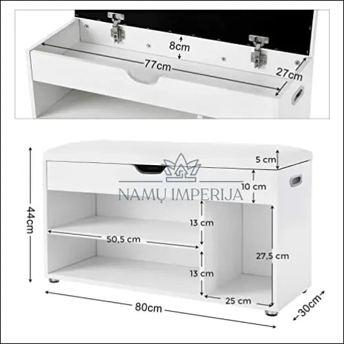 Batų suoliukas SM937 - €119 Save 30% 100-200, __label:Pristatymas 5-14 d.d., batu-suoliukas, notouch30,