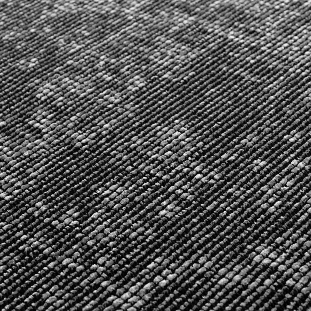 Kilimas NI2916 - ayy2026new, Kurzflor Teppich, Läufer, Rechteck, Unicolor Baumwolle Chenille Grau 160x230 cm – Waschbar