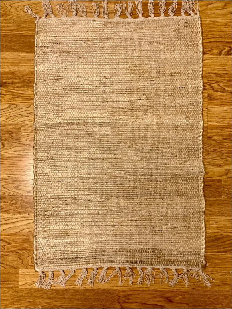 Džiuto kilimėlis RU1244 - €31 Save 50% 25-50, __label:Pristatymas 1-2 d.d., color-smelio, kilimai, material-dziutas 60