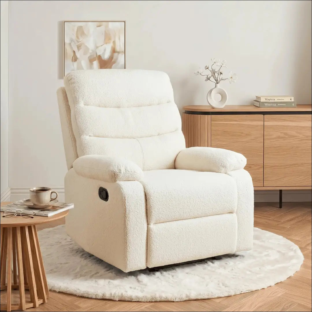 Beige Boucle atlošiamas fotelis TE2600 - €230.11 Save 15% __label:Pristatymas 5-14 d.d., Newelite Naujausi produktai