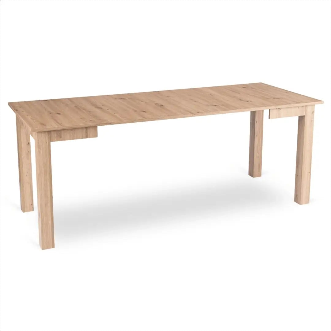 BEN išskleidžiamas stalas 80–200 cm ąžuolo spalvos TE2604 - €276.56 Save 15% __label:Pristatymas 5-14 d.d., Newelite