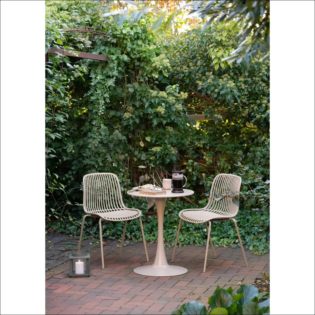 Bistro stalas plienas pilkšvai pilkos spalvos ø60x72 cm RD1104 - €82 Save 15% 50-100, __label:Pristatymas 5-14 d.d.,