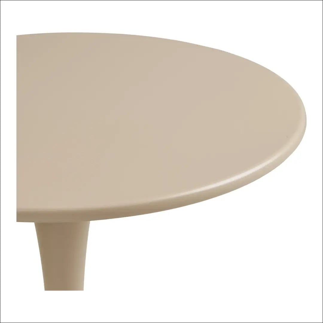 Bistro stalas plienas pilkšvai pilkos spalvos ø60x72 cm RD1104 - €82 Save 15% 50-100, __label:Pristatymas 5-14 d.d.,