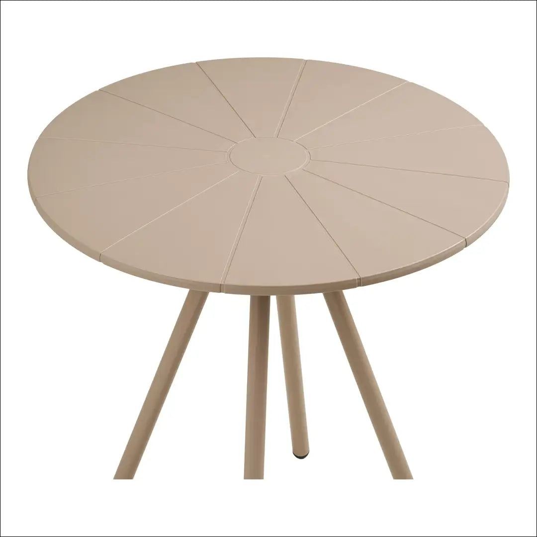 Bistro stalas polipropilenas/plienas pilkšvai pilkas ø70x73,5 cm RD1086 - €58 Save 15% 50-100, __label:Pristatymas 5-14