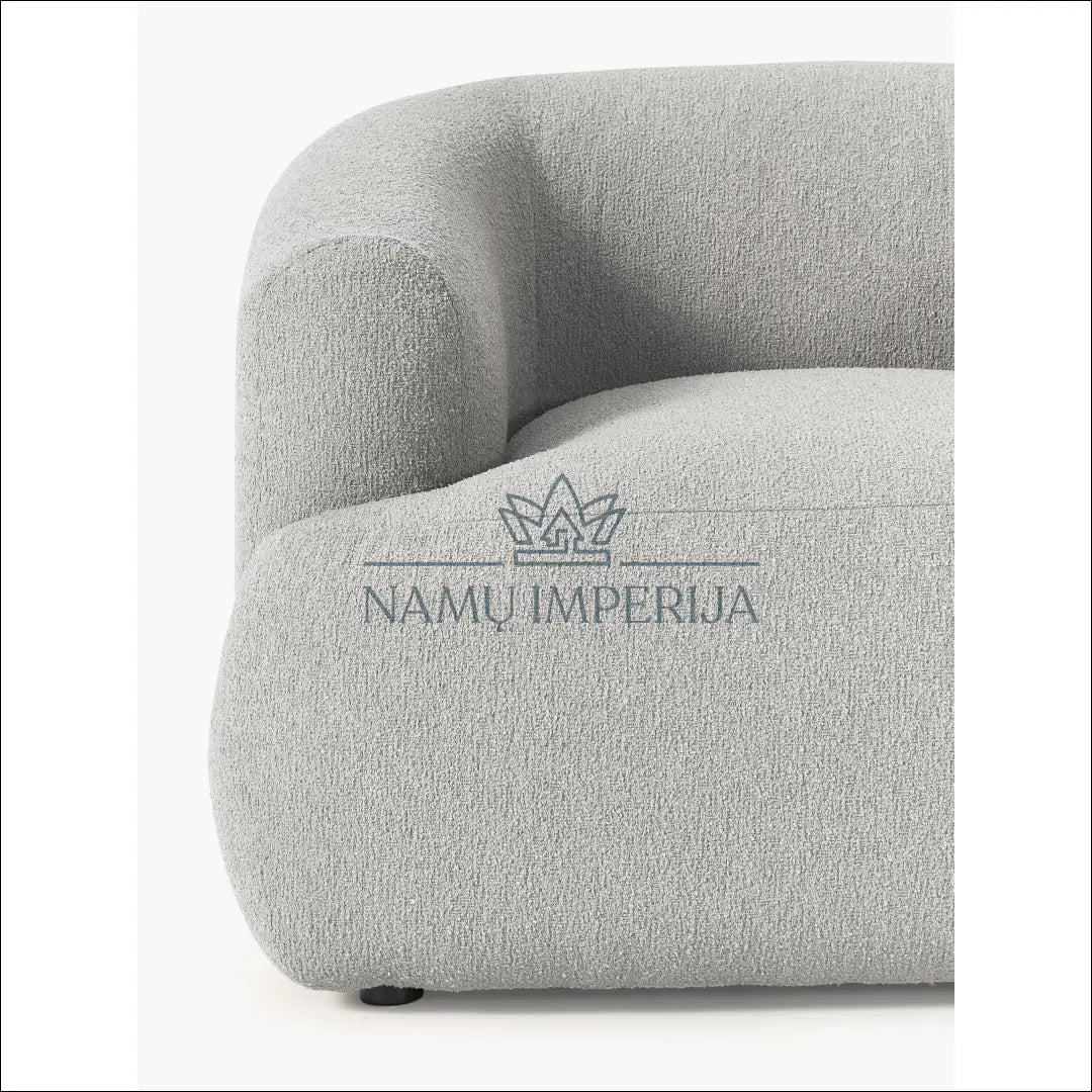 Boucle fotelis MI768 - €500 Save 50% __label:Pristatymas 1-2 d.d., boucle, color-pilka, foteliai, material-poliesteris