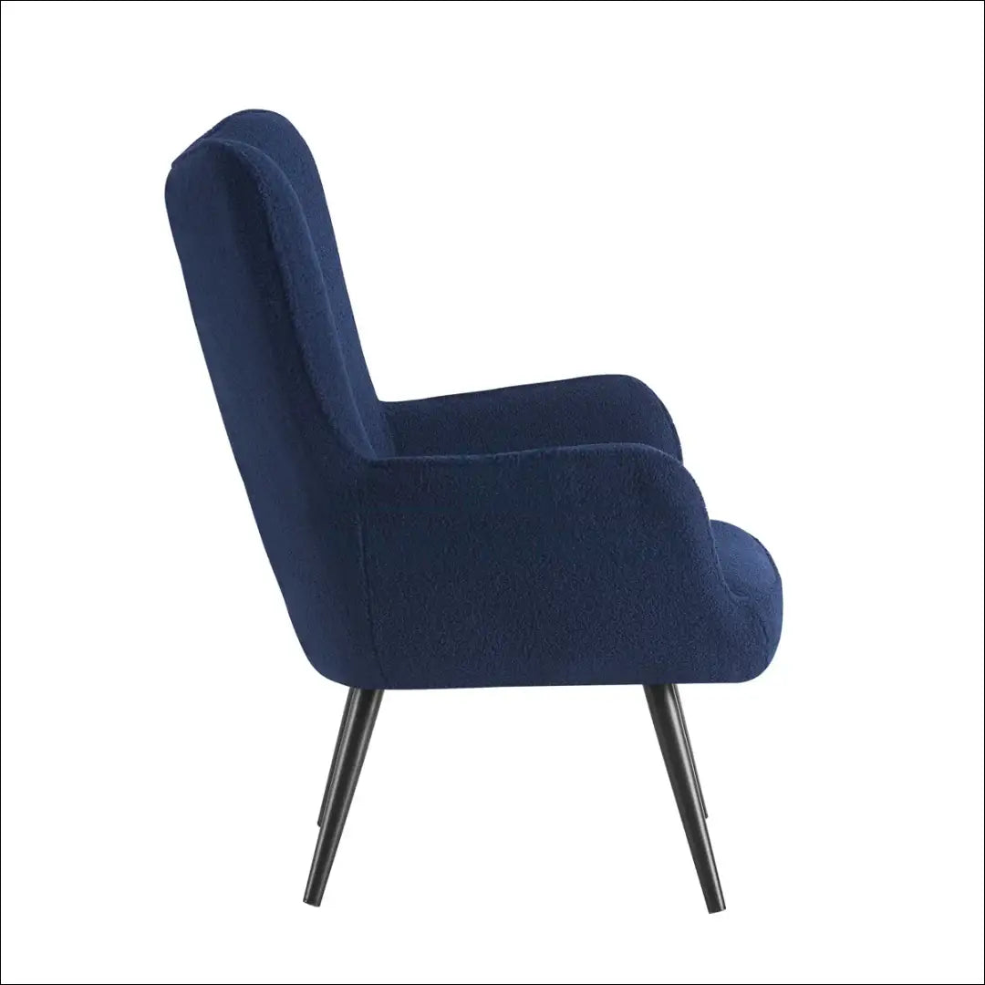 Boucle fotelis MI806 - €134 Save 50% 100-200, __label:Pristatymas 1-2 d.d., boucle, color-melyna, foteliai €100 to €200