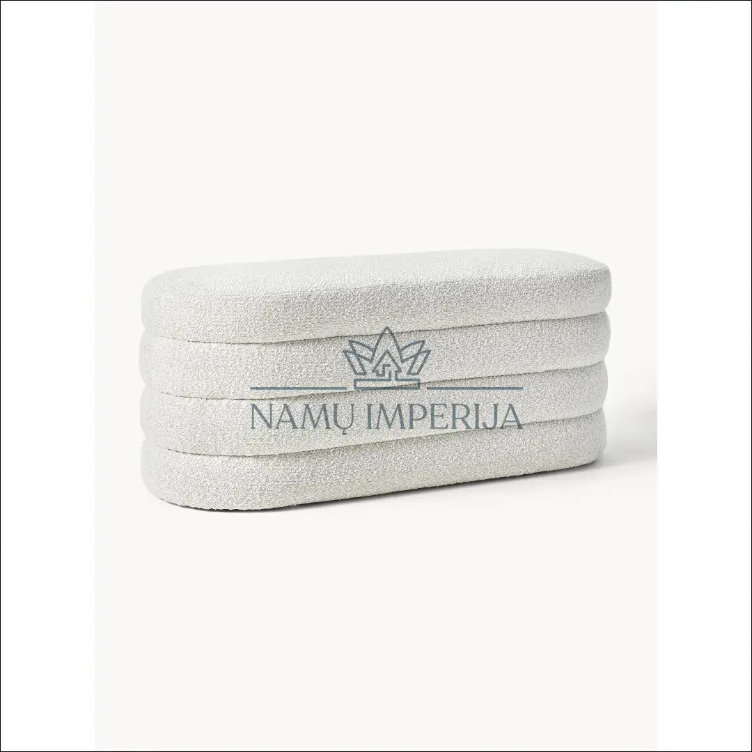 Boucle minkštasuolis MI758 - €160 Save 50% 100-200, __label:Pristatymas 1-2 d.d., boucle, color-balta,