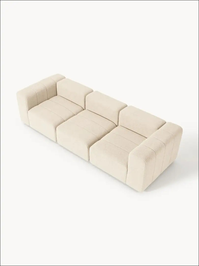 Boucle sofa MI761 - €760 Save 60% __label:Pristatymas 1-2 d.d., boucle, color-smelio, minksti, notouch60 Virš €200