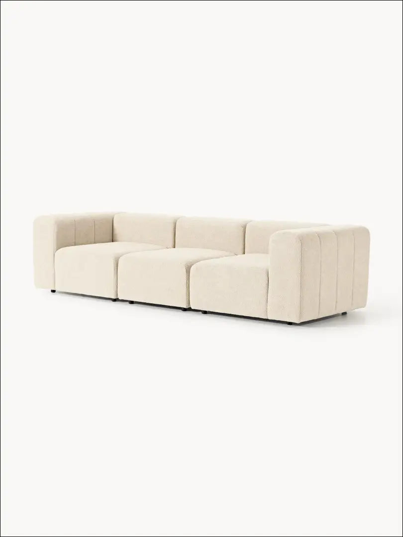 Boucle sofa MI761 - €760 Save 60% __label:Pristatymas 1-2 d.d., boucle, color-smelio, minksti, notouch60 Virš €200
