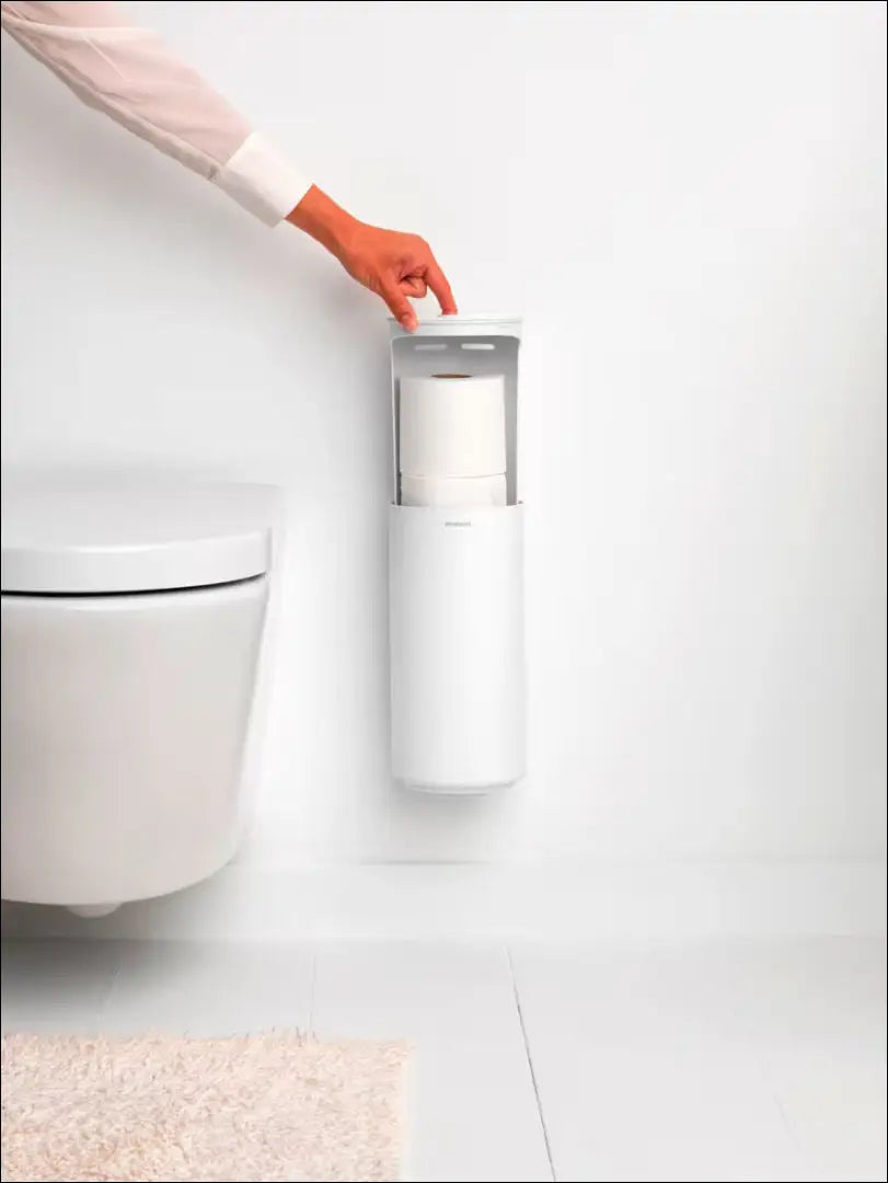 ’Brabantia’ tualetinio popieriaus laikiklis DI11339 - €17 Save 50% __label:Pristatymas 1-2 d.d., color-balta,