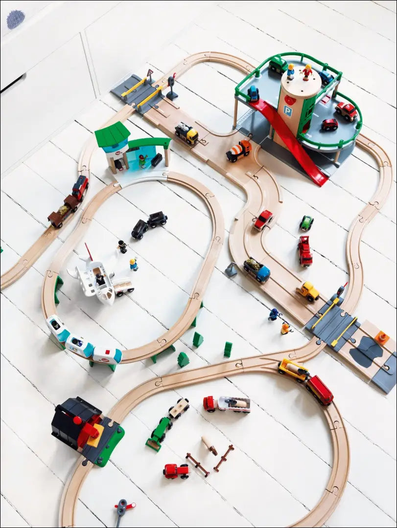 BRIO® WORLD žaidimų automobilių stovėjimo garažas DI12366 - €34 Save 50% 25-50, __label:Pristatymas 1-2 d.d., kita,