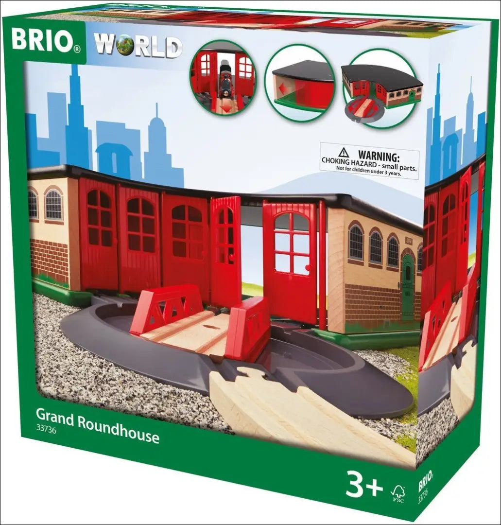 BRIO® WORLD žaislinis geležinkelio pastatas DI12365 - €35 Save 50% 25-50, __label:Pristatymas 1-2 d.d., kita,