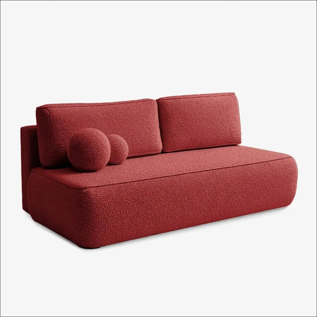 Burgundiško stiliaus sofa-lova „Boucle“ TE2502 - €694.87 Save 15% __label:Pristatymas 5-14 d.d., Newelite Naujausi