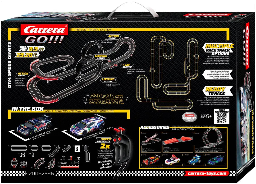 „Carrera GO“ lenktynių trasa DI12482 - €52 Save 50% 50-100, __label:Pristatymas 1-2 d.d., zaislai Naujausi produktai