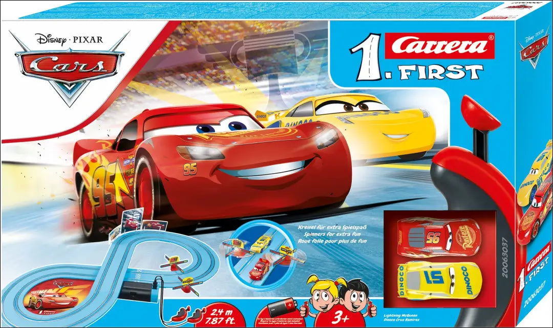 „Carrera® First“ automobilių lenktynių trasa DI12563 - €18 Save 50% __label:Pristatymas 1-2 d.d., under-25, zaislai Iki