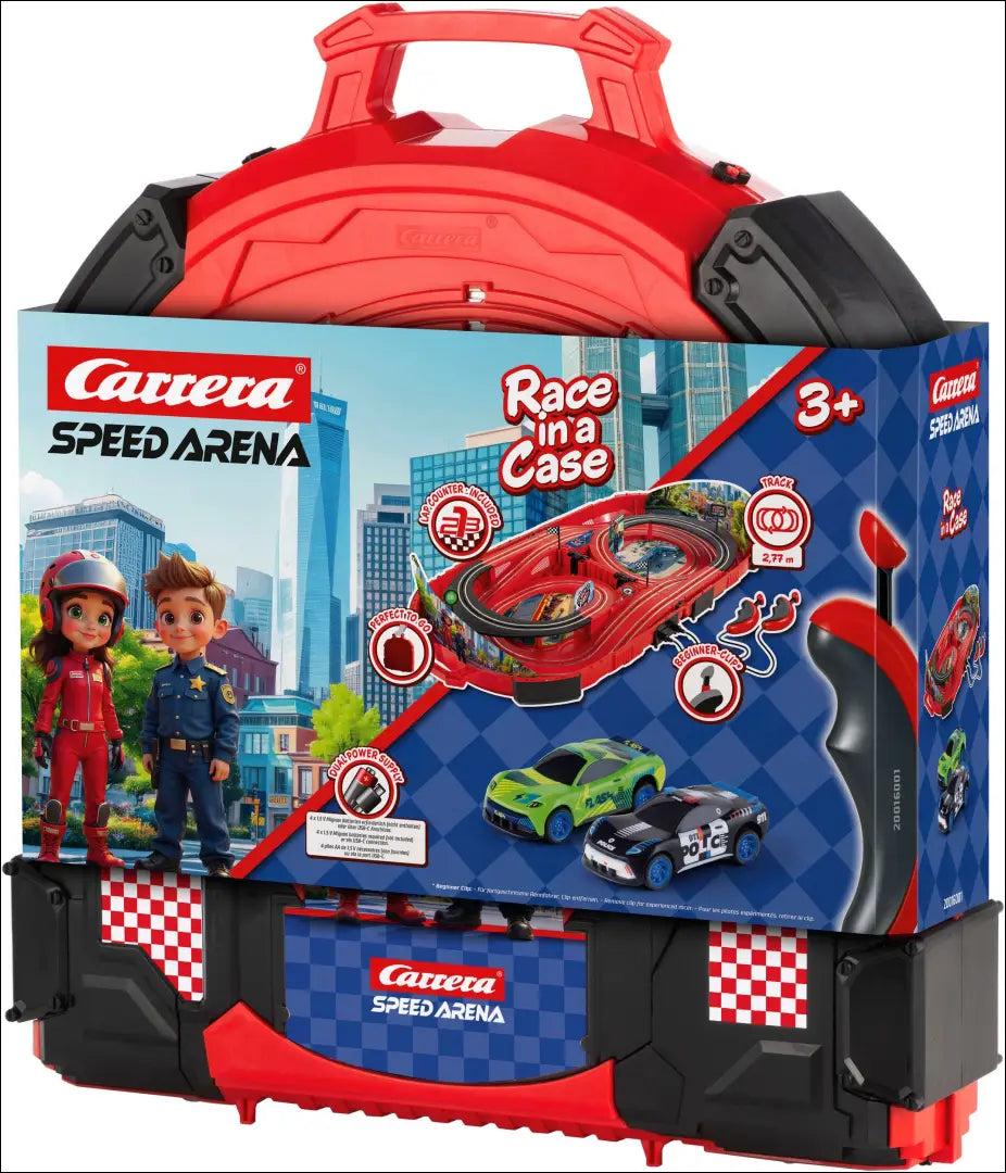 „Carrera SPEED ARENA“ policijos persekiojimo automobilių lenktynių trasa DI12321 - €20 Save 60% __label:Pristatymas 1-2