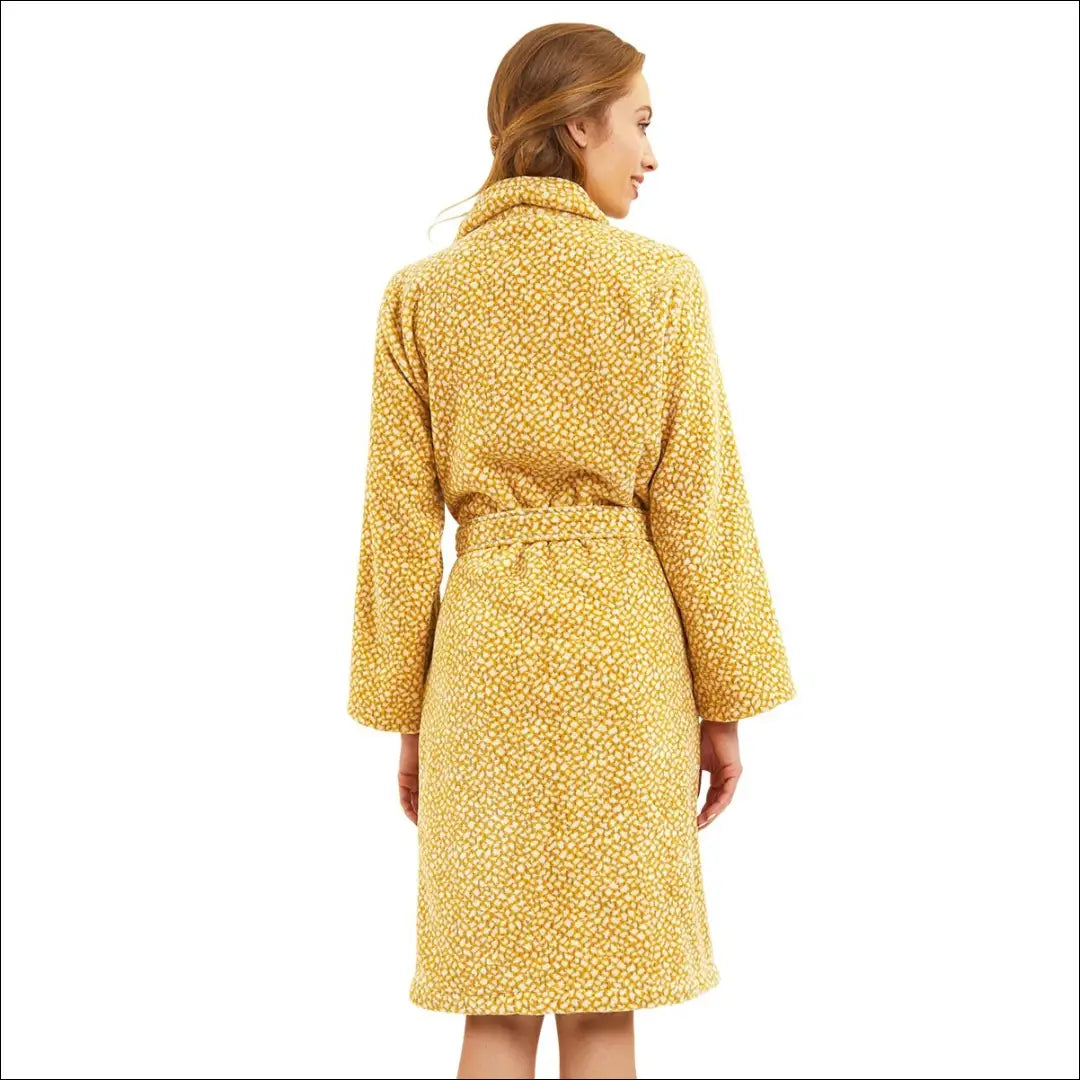 Chalatas “Yves Delorme” DI7381 - €103 Save 65% 100-200, __label:Pristatymas 1-2 d.d., color-balta, color-geltona,