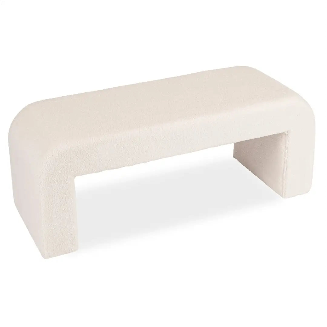 Cream Boucle minkštas pufas TE2578 - €102.34 Save 15% __label:Pristatymas 5-14 d.d., Newelite Naujausi produktai | Namų