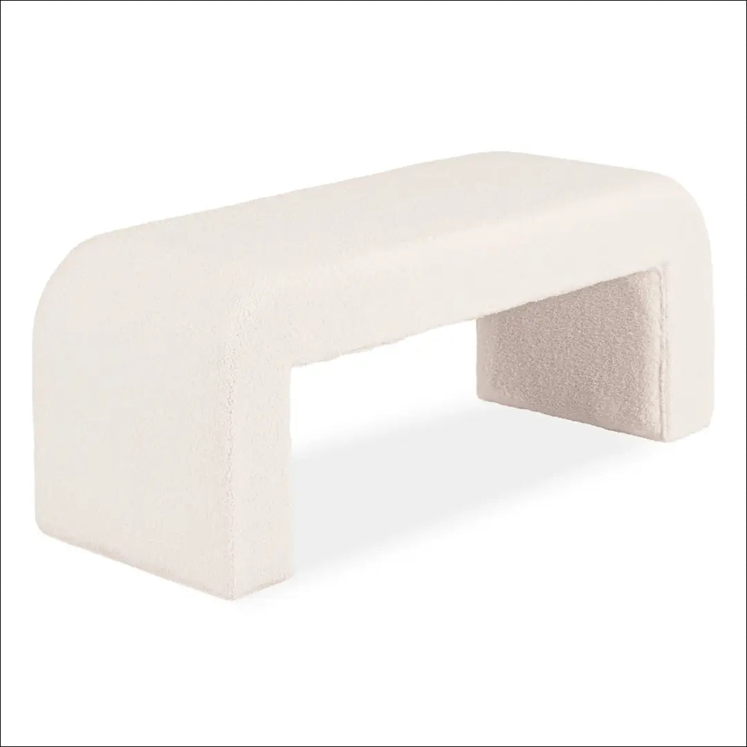 Cream Boucle minkštas pufas TE2578 - €102.34 Save 15% __label:Pristatymas 5-14 d.d., Newelite Naujausi produktai | Namų