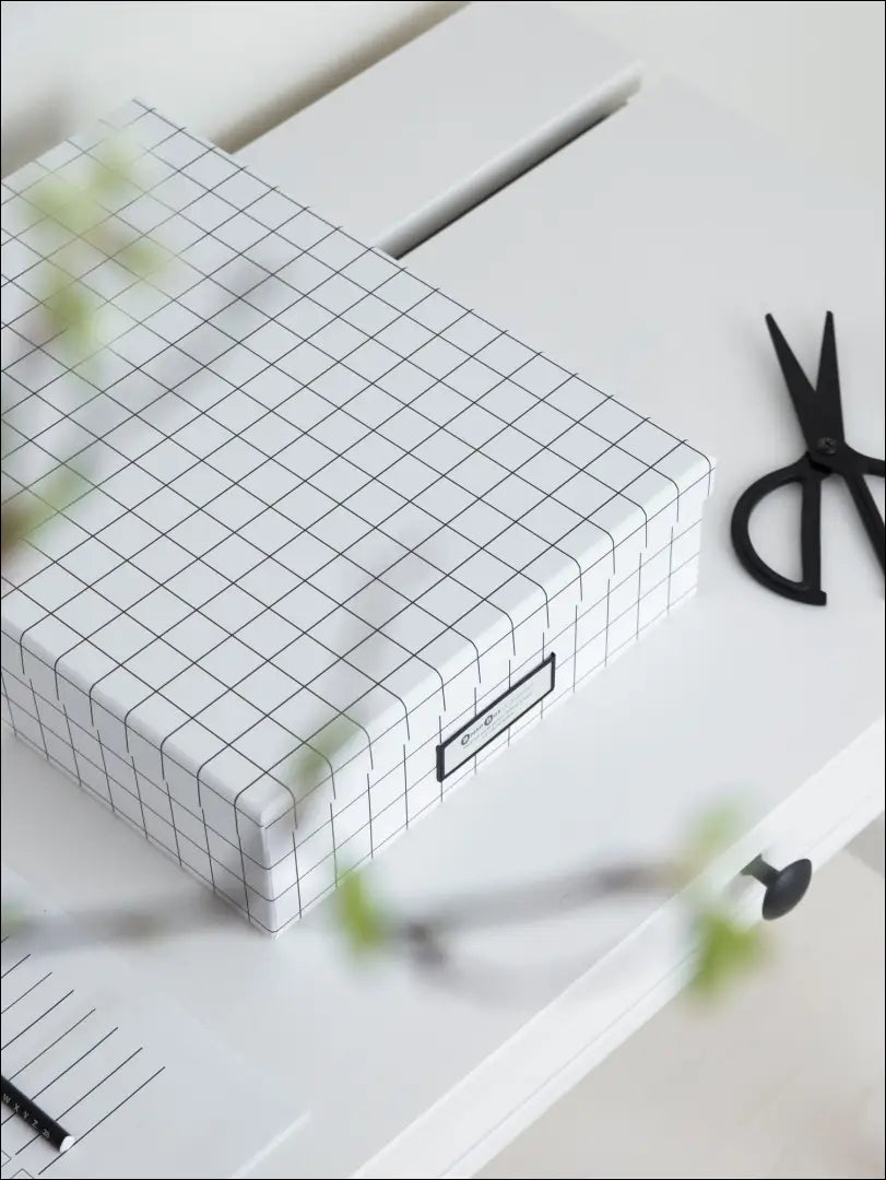 Daiktadėžė DI5178 - €4 Save 75% __label:Pristatymas 1-2 d.d., biuro-baldai, biuro-reikmenys, color-balta, color-juoda