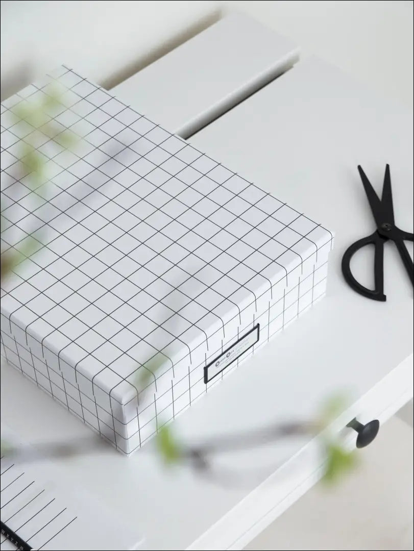 Daiktadėžė DI5178 - €4 Save 75% __label:Pristatymas 1-2 d.d., biuro-baldai, biuro-reikmenys, color-balta, color-juoda