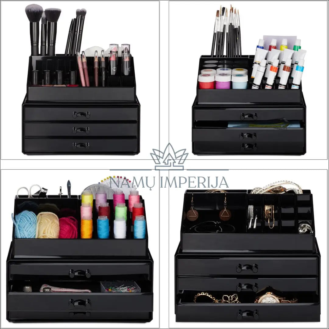 Daiktadėžė DI9384 - €18 Save 50% __label:Pristatymas 1-2 d.d., color-juoda, dekoracijos, interjeras, kita Iki €25