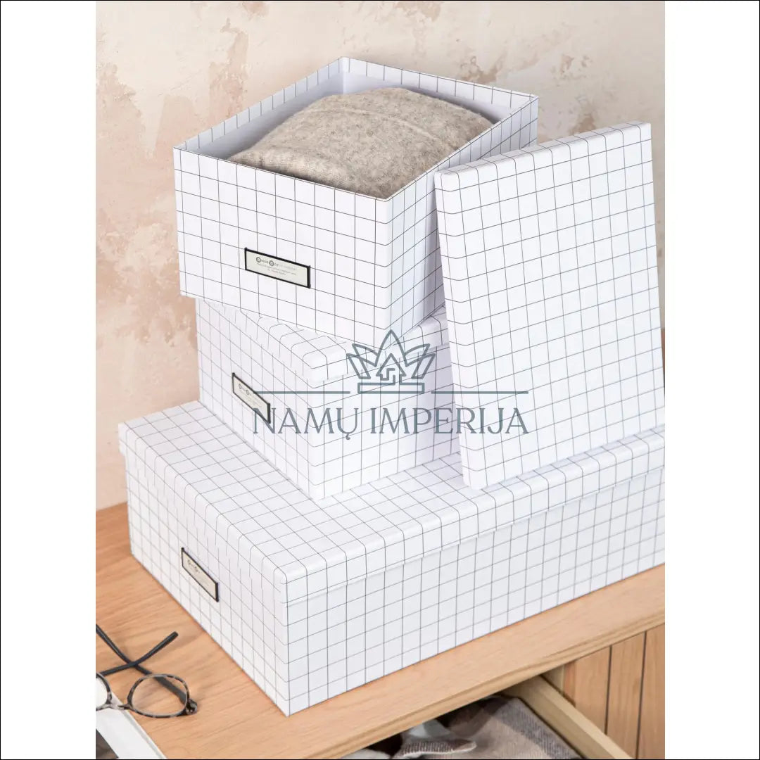 Daiktadėžių komplektas (3vnt) DI5195 - €16 Save 65% __label:Pristatymas 1-2 d.d., biuro-baldai, biuro-reikmenys,