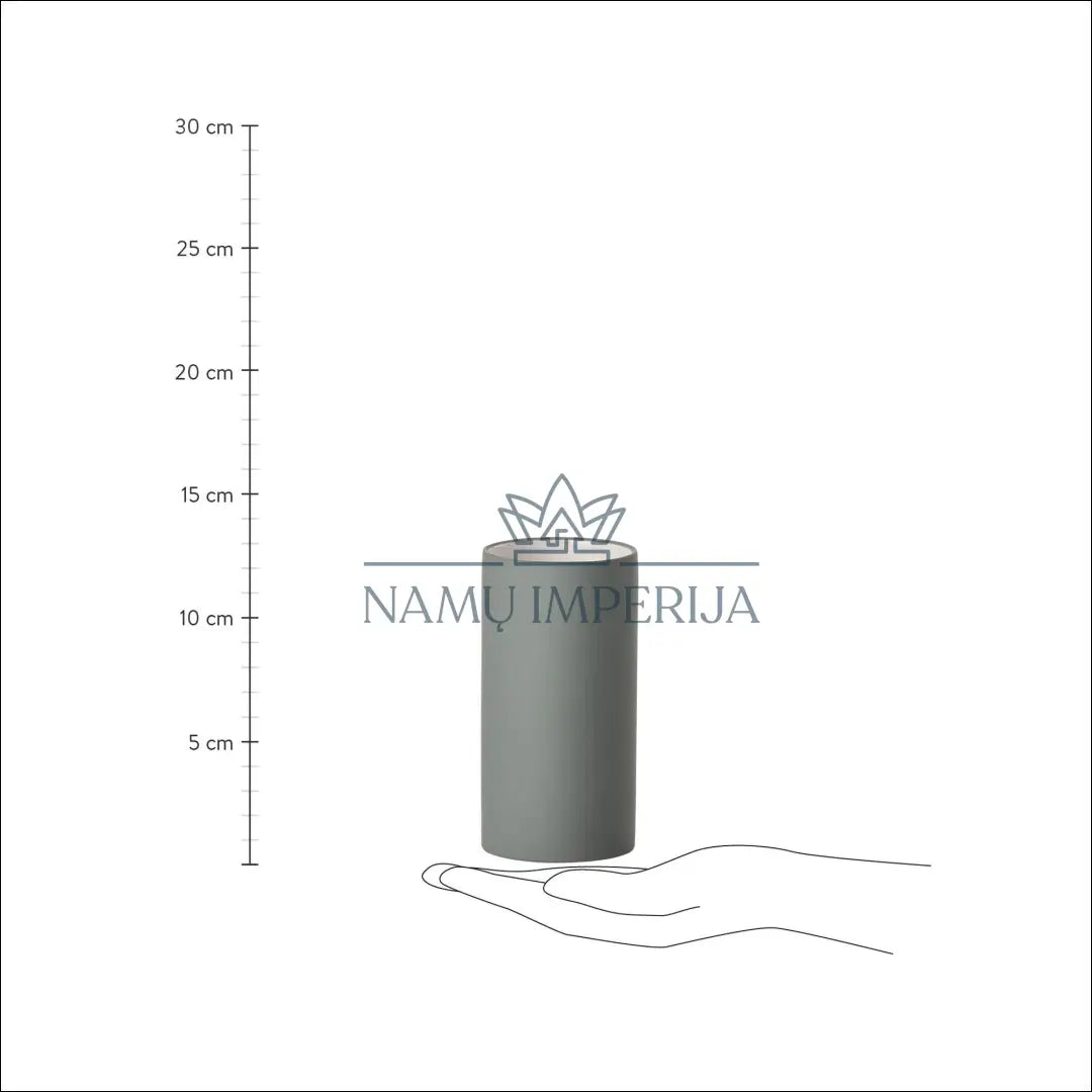 Dantų šepetėlio puodelis DI4627 - €6 Save 65% __label:Pristatymas 1-2 d.d., color-pilka, interjeras,