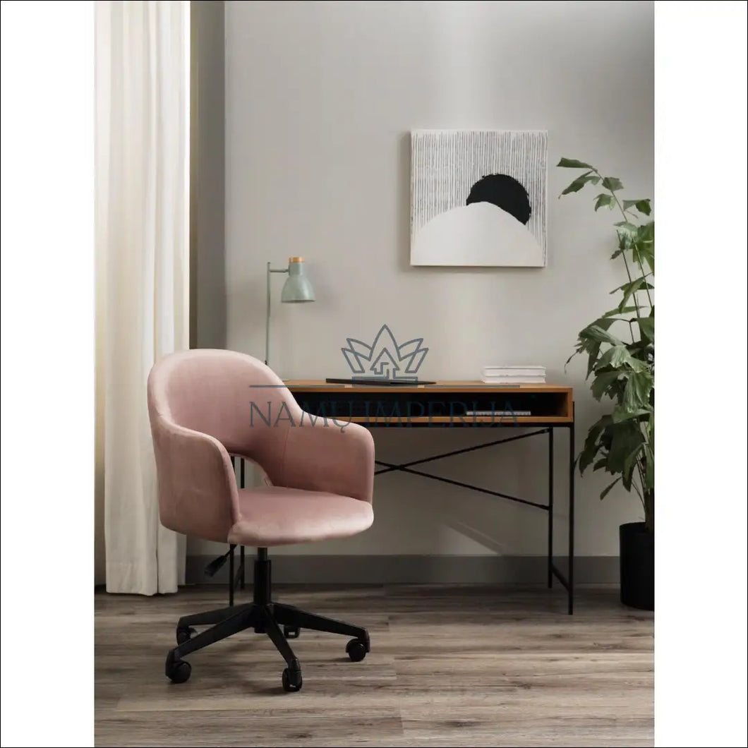 Darbo kėdė BI119 - €84 Save 65% 50-100, biuro-baldai, biuro-kedes, color-rozine, material-aksomas €50 to €100