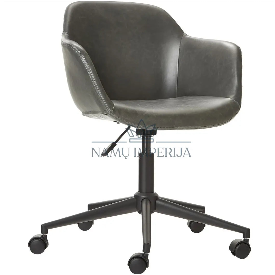Darbo kėdė BI122 - €66 Save 65% 50-100, biuro-baldai, biuro-kedes, color-juoda, color-pilka Biuro baldai | Namų