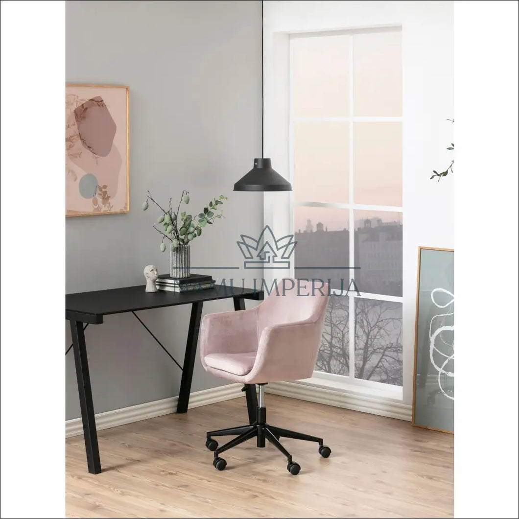 Darbo kėdė BI149 - €90 Save 50% 50-100, biuro-baldai, biuro-kedes, color-rozine, material-aksomas Aksomas | Namų