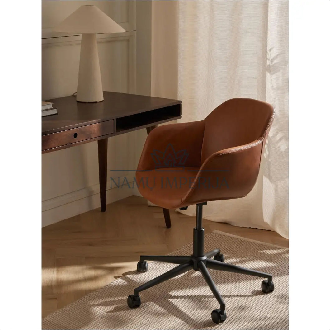 Darbo kėdė BI153 - €90 Save 55% 50-100, biuro-baldai, biuro-kedes, color-juoda, color-ruda Biuro baldai | Namų