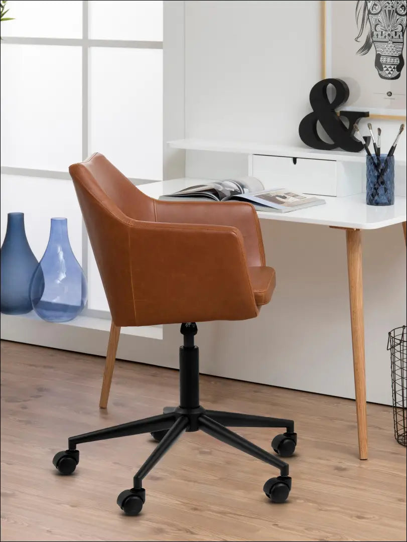 Darbo kėdė BI172 - €72 Save 60% 50-100, __label:Pristatymas 1-2 d.d., biuro-baldai, biuro-kedes, color-ruda €50 to €100