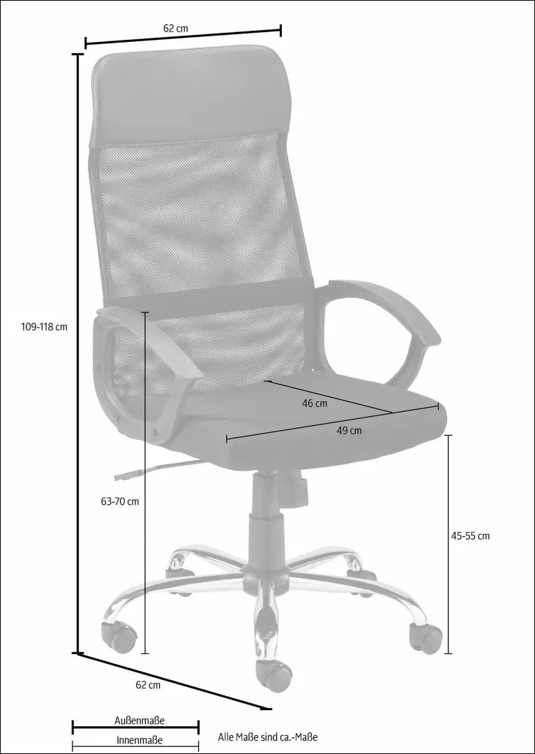 Darbo kėdė BI268 - €70 Save 50% 50-100, __label:Pristatymas 1-2 d.d., biuro-baldai, biuro-kedes, color-juoda €50