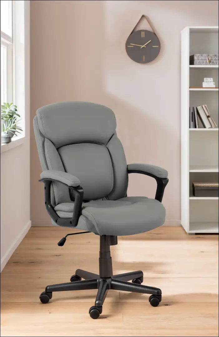 Darbo kėdė BI269 - €97 Save 50% 50-100, __label:Pristatymas 1-2 d.d., biuro-baldai, biuro-kedes, color-pilka €50