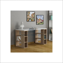 Augšupielādējiet attēlu galerijas skatā Darbo stalas BI179 - €144 Save 55% 100-200, biuro-baldai, biuro-stalai, color-balta, color-ruda Balta | Namų
