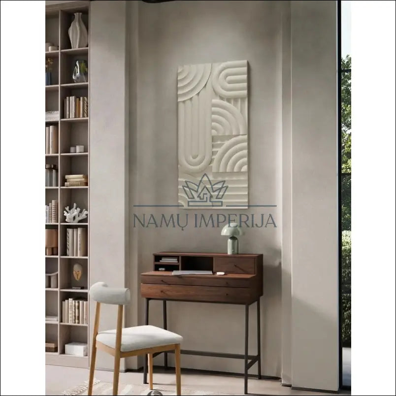 Darbo stalas BI251 - €325 Save 50% __label:Pristatymas 1-2 d.d., biuro-baldai, biuro-stalai, color-juoda, color-ruda