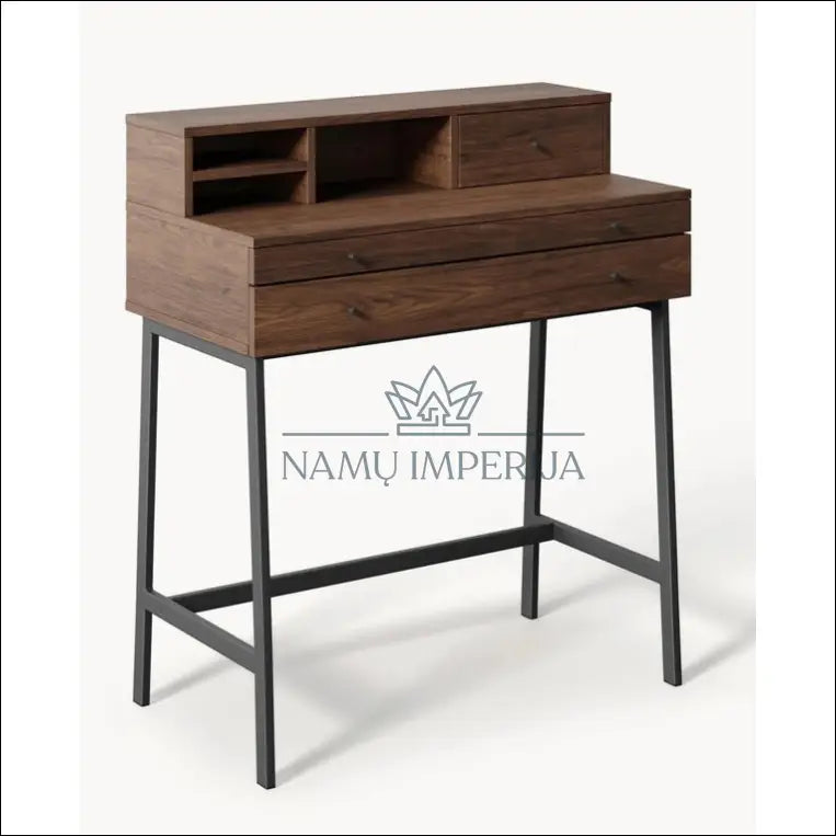 Darbo stalas BI251 - €325 Save 50% __label:Pristatymas 1-2 d.d., biuro-baldai, biuro-stalai, color-juoda, color-ruda