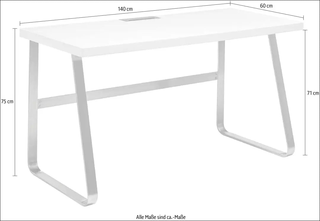 Darbo stalas BI290 - €120 Save 60% 100-200, __label:Pristatymas 1-2 d.d., color-balta, materia-MDF, material-mdf €100