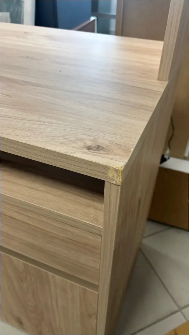 Darbo stalas BI293 - €50 Save 80% 50-100, __label:Pristatymas 1-2 d.d., color-ruda, material-mediena, pazeistas to €100