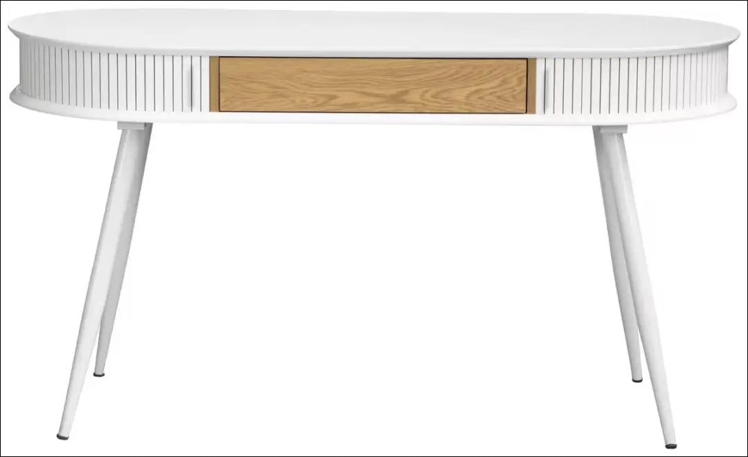 Darbo stalas BI294 - €90 Save 65% 50-100, __label:Pristatymas 1-2 d.d., color-balta, color-ruda, material-mdf €50