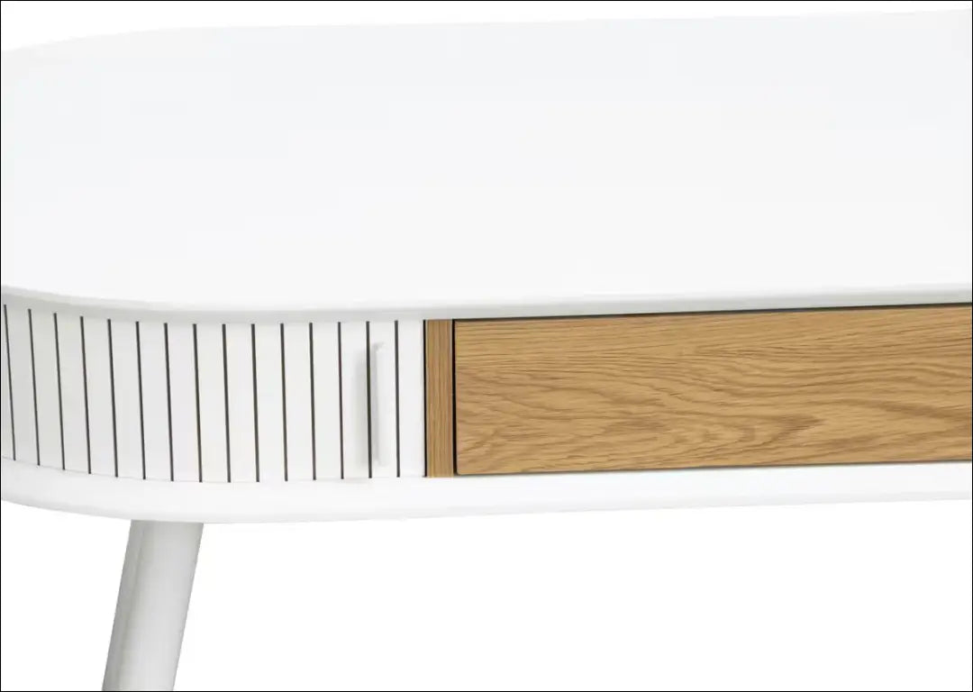 Darbo stalas BI294 - €90 Save 65% 50-100, __label:Pristatymas 1-2 d.d., color-balta, color-ruda, material-mdf €50