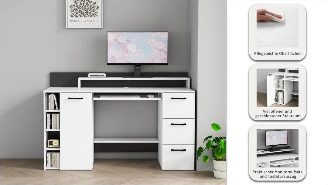 Darbo stalas BI299 - €160 Save 50% 100-200, __label:Pristatymas 1-2 d.d., biuro-baldai, biuro-stalai, color-balta €100