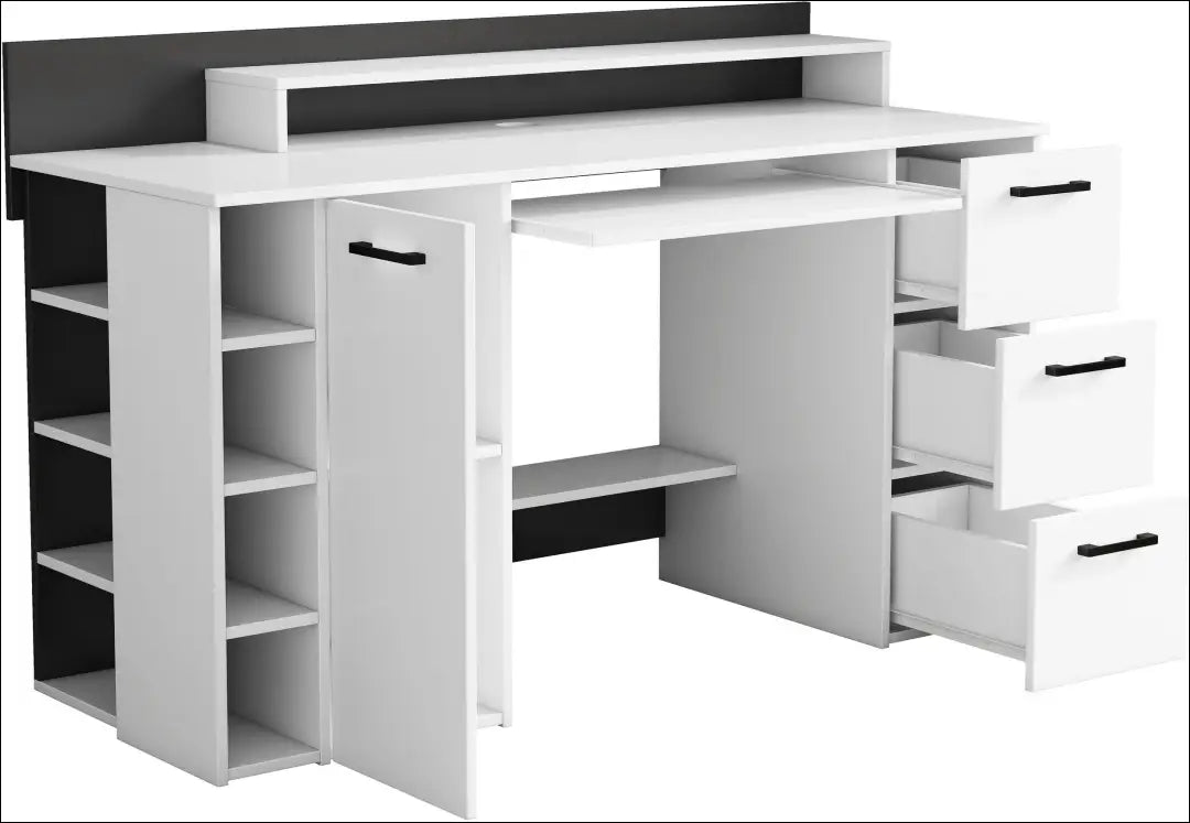 Darbo stalas BI299 - €160 Save 50% 100-200, __label:Pristatymas 1-2 d.d., biuro-baldai, biuro-stalai, color-balta €100