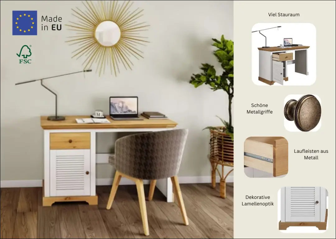 Darbo stalas BI304 - €195 Save 50% 100-200, __label:Pristatymas 1-2 d.d., biuro-baldai, biuro-stalai, color-balta €100